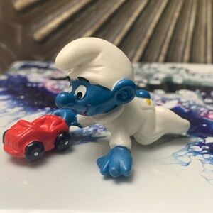 Vintage Baby Smurf Peyo Toy Figurine Rare